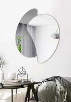 Viadurini Living Wandspiegel-Großer Design-Wandspiegel mit moderner farbiger Struktur - Mantra