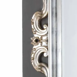 Viadurini Classic Wandspiegel-großer Repro Wandspiel in Altsilber 118x240 Guy