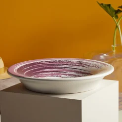 Viadurini Bathroom Keramikwaschbecken-Halbeinbauwaschbecken aus hochwertigem französischem Porzellan – Pausa