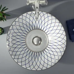 Viadurini Bathroom Waschbecken Aus Fire Clay-Halbeinbauwaschbecken aus Schamottstein in verschiedenen Ausführungen, hergestellt in Italien – Capatosta