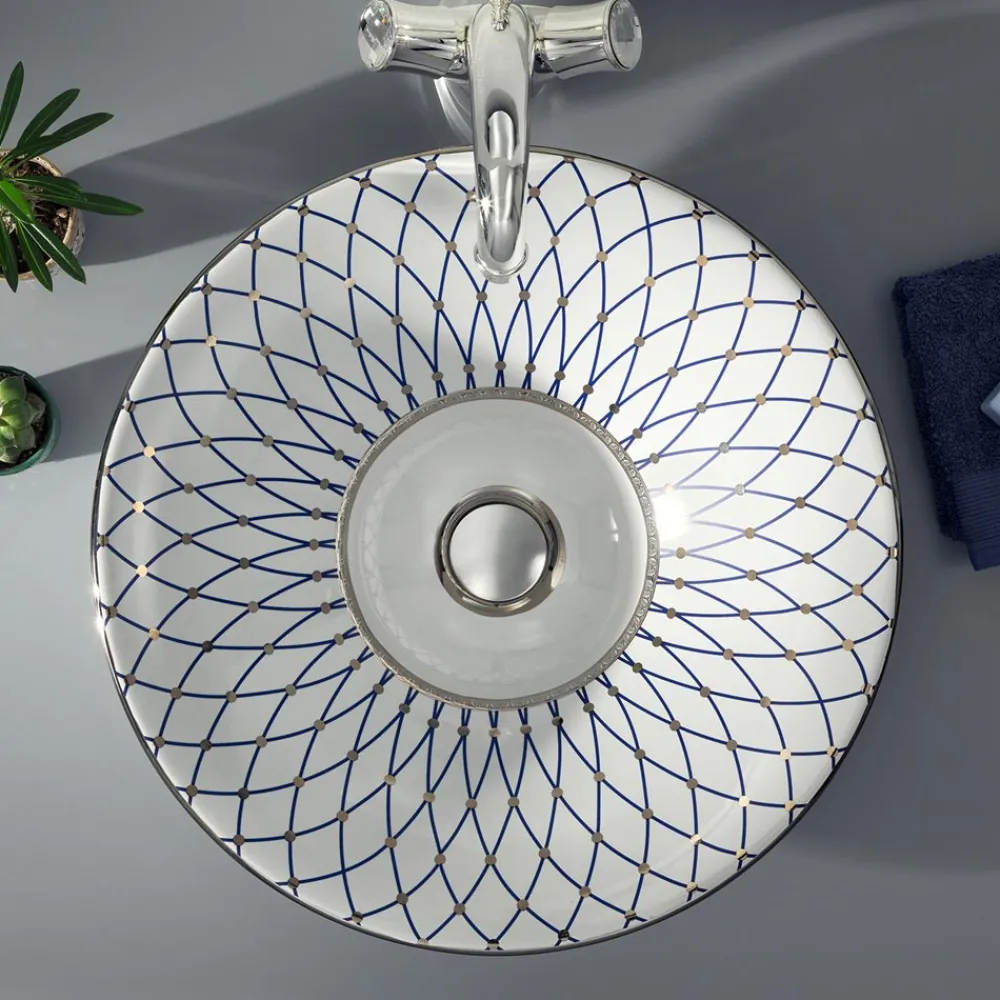 Viadurini Bathroom Waschbecken Aus Fire Clay-Halbeinbauwaschbecken aus Schamottstein in verschiedenen Ausführungen, hergestellt in Italien – Capatosta