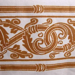 Viadurini by Marchi 1633 Tischdecken-Handbedruckte Tischdecke von hoher italienischer Handwerkskunst in Baumwolle und Leinen