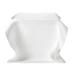 Viadurini Living Moderne Couchtische-Handbespannter Couchtisch aus Plexiglas, hergestellt in Italien – Pippo