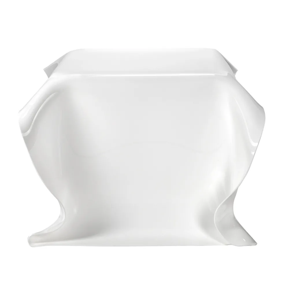 Viadurini Living Moderne Couchtische-Handbespannter Couchtisch aus Plexiglas, hergestellt in Italien – Pippo