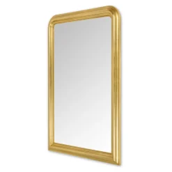 Viadurini Classic Wandspiegel-Handdekorierter Holzspiegel aus Blattgold Made in Italy - Navona