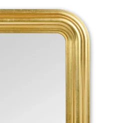 Viadurini Classic Wandspiegel-Handdekorierter Holzspiegel aus Blattgold Made in Italy - Navona