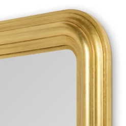 Viadurini Classic Wandspiegel-Handdekorierter Holzspiegel aus Blattgold Made in Italy - Navona