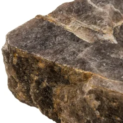 Viadurini Bathroom Steinwaschbecken-Handgearbeitetes Aufsatzwaschbecken aus Rauchquarz, Vigasio