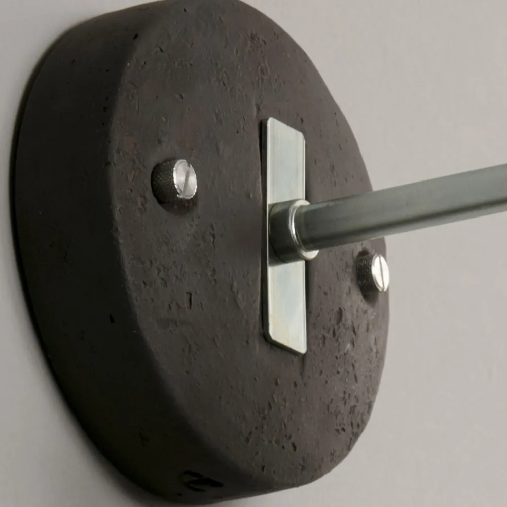 Toscot Vintage Wandleuchten-Handgefertigte Applikation aus toskanischer Majolika und Messing Made in Italy - Rossi