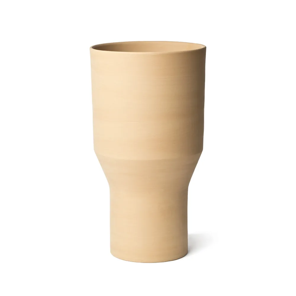 Viadurini in the Garden Deko Vasen-Handgefertigte Blumenvase mit Terrakotta-Untertasse Made in Italy - Pita