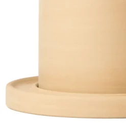 Viadurini in the Garden Deko Vasen-Handgefertigte Blumenvase mit Terrakotta-Untertasse Made in Italy - Pita