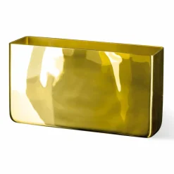 Viadurini Living Deko Vasen-Handgefertigte dekorative Vase aus mundgeblasenem Glas mit Gold-Finish Made in Italy - Ephesus
