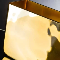 Viadurini Living Deko Vasen-Handgefertigte dekorative Vase aus mundgeblasenem Glas mit Gold-Finish Made in Italy - Ephesus