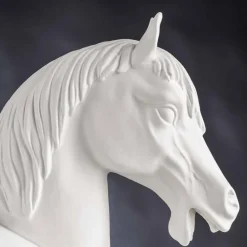 Viadurini Living Deko Vasen-Handgefertigte dekorative Vase aus weißer Keramik oder 24k Gold Made in Italy - Jakcy