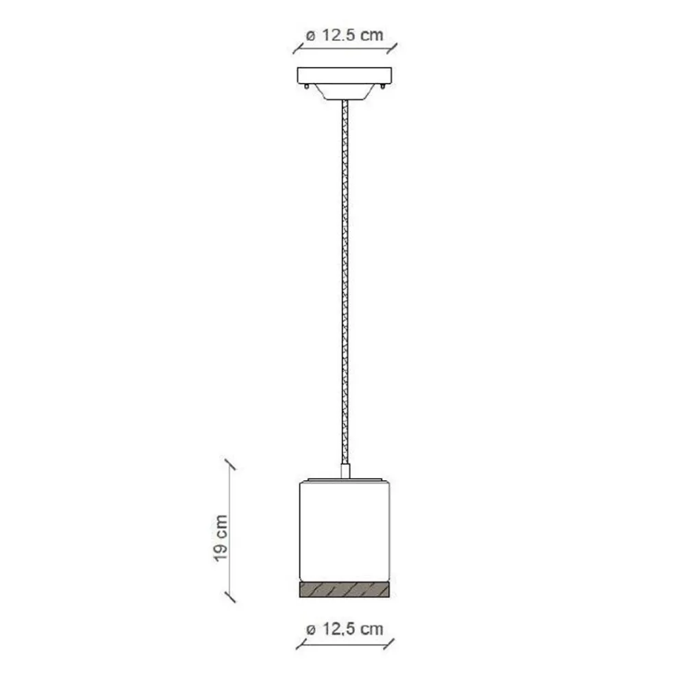 Ferroluce Pendelleuchte Industrial-Handgefertigte Hängelampe im nordischen Stil aus Holz und Keramik - Nateca