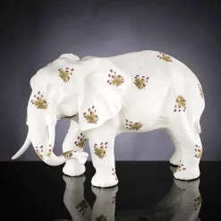 Viadurini Living Deko Artikel Und Wohnaccessoires-Handgefertigte Keramik-Statue in Elefantenform Made in Italy - Infanterist