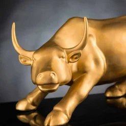 Viadurini Living Deko Artikel Und Wohnaccessoires-Handgefertigte Keramikstatue in Bullenform Made in Italy - Bulino