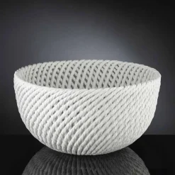 Viadurini Living Deko Vasen-Handgefertigte Keramikvase mit gewebtem Schuss Made in Italy - Napoleon