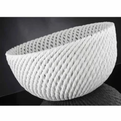 Viadurini Living Deko Vasen-Handgefertigte Keramikvase mit gewebtem Schuss Made in Italy - Napoleon