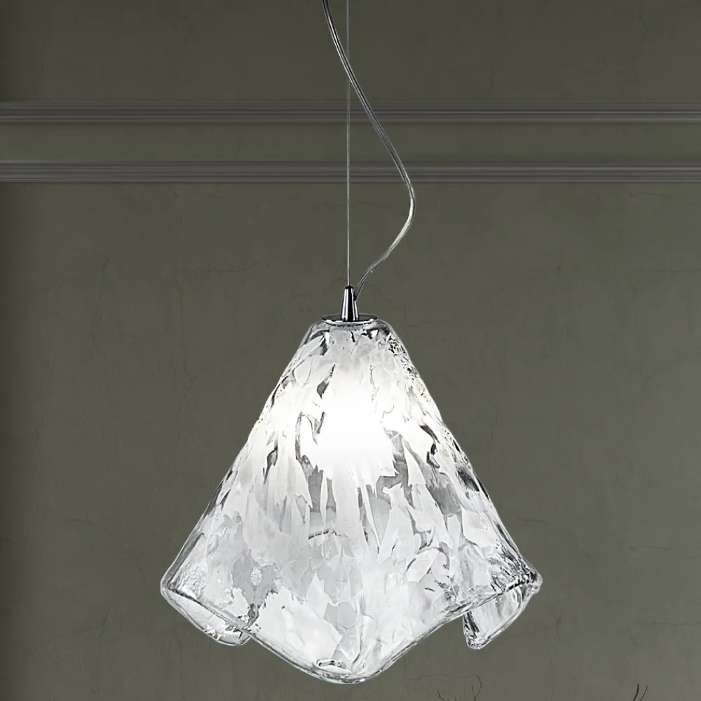 Viadurini Vetro di Venezia Murano Lampen|Moderne Pendelleuchten-Handgefertigte Pendelleuchte aus geblasenem venezianischem Glas 35 46 cm - Mary