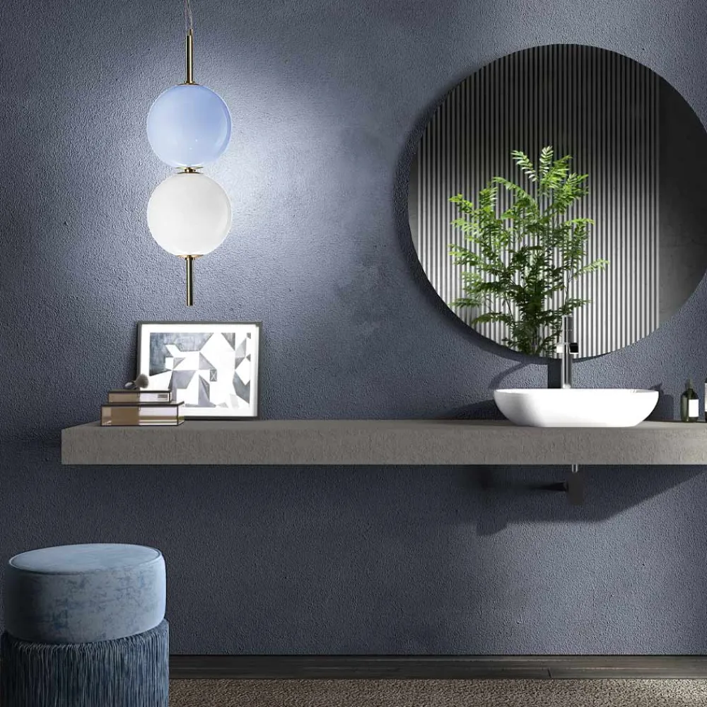 Viadurini Vetro di Venezia Murano Lampen|Moderne Pendelleuchten-Handgefertigte Pendelleuchte aus mundgeblasenem Venedig-Glas - Jupiter