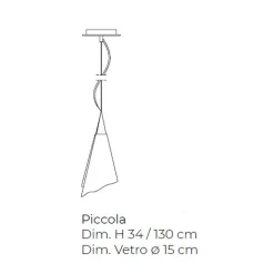 Viadurini Vetro di Venezia Murano Lampen|Moderne Pendelleuchten-Handgefertigte venezianische Hängelampe aus mundgeblasenem Glas - Chrystal