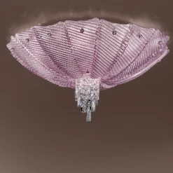 Viadurini Lighting Klassische Deckenleuchten-Handgefertigte venezianische Deckenlampe aus Glas und Metall Made in Italy - Fabiana