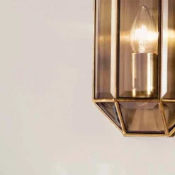 Il Fanale Vintage Wandleuchten-Handgefertigte Wandlampe aus Glas und Messing 1 oder 2 Lichter - Bound von