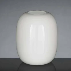 Viadurini Living Deko Vasen-Handgefertigte weiße oder graue glänzende Glasvase Made in Italy - Malindi