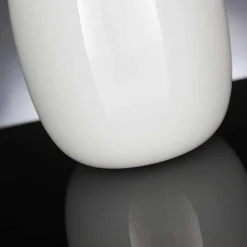 Viadurini Living Deko Vasen-Handgefertigte weiße oder graue glänzende Glasvase Made in Italy - Malindi