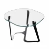 Viadurini Living Moderne Couchtische-Handgefertigter Couchtisch aus Glas und Stahl Made in Italy - Marbello