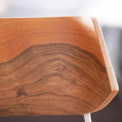 Viadurini Living Moderne Stühle-Handgefertigter Esszimmerstuhl aus Holz und Stahl Made in Italy - Valencia