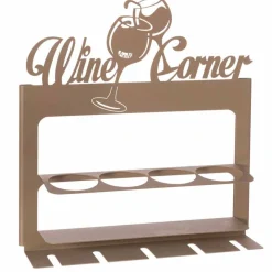 Viadurini Kitchen Design Weinregal-Handgefertigter Flaschenhalter aus kostbarem Eisen Made in Italy - Maste