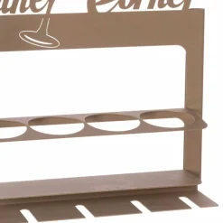 Viadurini Kitchen Design Weinregal-Handgefertigter Flaschenhalter aus kostbarem Eisen Made in Italy - Maste