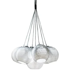 Viadurini Vetro di Venezia Murano Lampen|Moderne Kronleuchter-Handgefertigter Kronleuchter aus Venedig Glas und Metall - Bolle Balloton