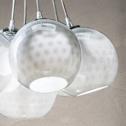 Viadurini Vetro di Venezia Murano Lampen|Moderne Kronleuchter-Handgefertigter Kronleuchter aus Venedig Glas und Metall - Bolle Balloton