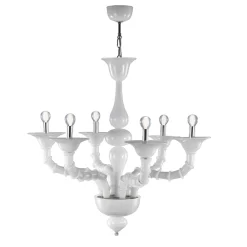 Viadurini Vetro di Venezia Klassische Kronleuchter-Handgefertigter venezianischer Kronleuchter aus mundgeblasenem Glas im klassischen Stil - Vanity