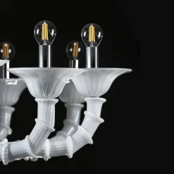 Viadurini Vetro di Venezia Klassische Kronleuchter-Handgefertigter venezianischer Kronleuchter aus mundgeblasenem Glas im klassischen Stil - Vanity