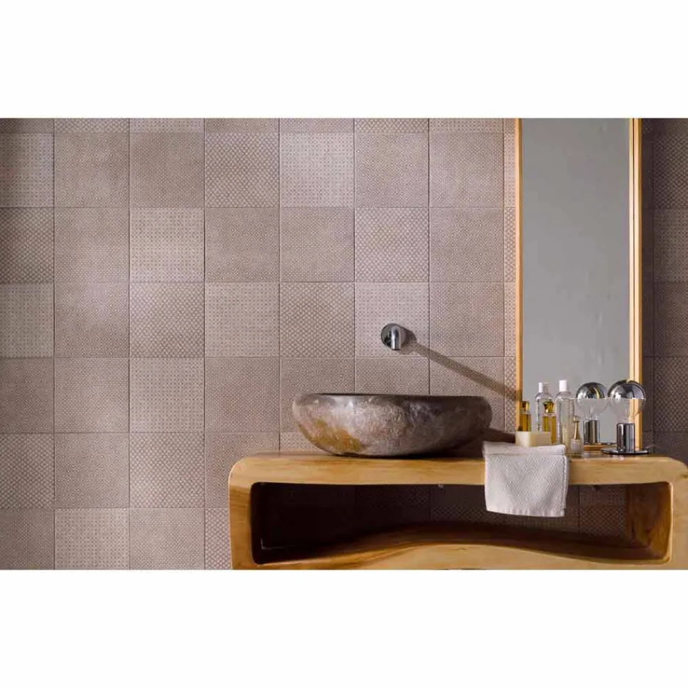 Viadurini Bathroom Steinwaschbecken-Handgefertigtes Arbeitsplattenwaschbecken in Pietra di Fiume - Aurea