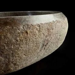 Viadurini Bathroom Steinwaschbecken-Handgefertigtes Arbeitsplattenwaschbecken in Pietra di Fiume - Aurea