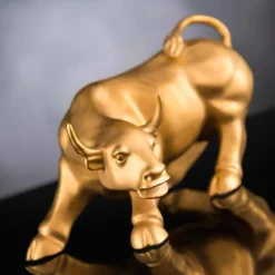 Viadurini Living Deko Artikel Und Wohnaccessoires-Handgefertigtes Keramik Ornament in Bull-Form Made in Italy - Bulino