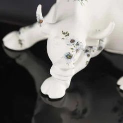 Viadurini Living Deko Artikel Und Wohnaccessoires-Handgefertigtes Keramik Ornament in Bull-Form Made in Italy - Bulino
