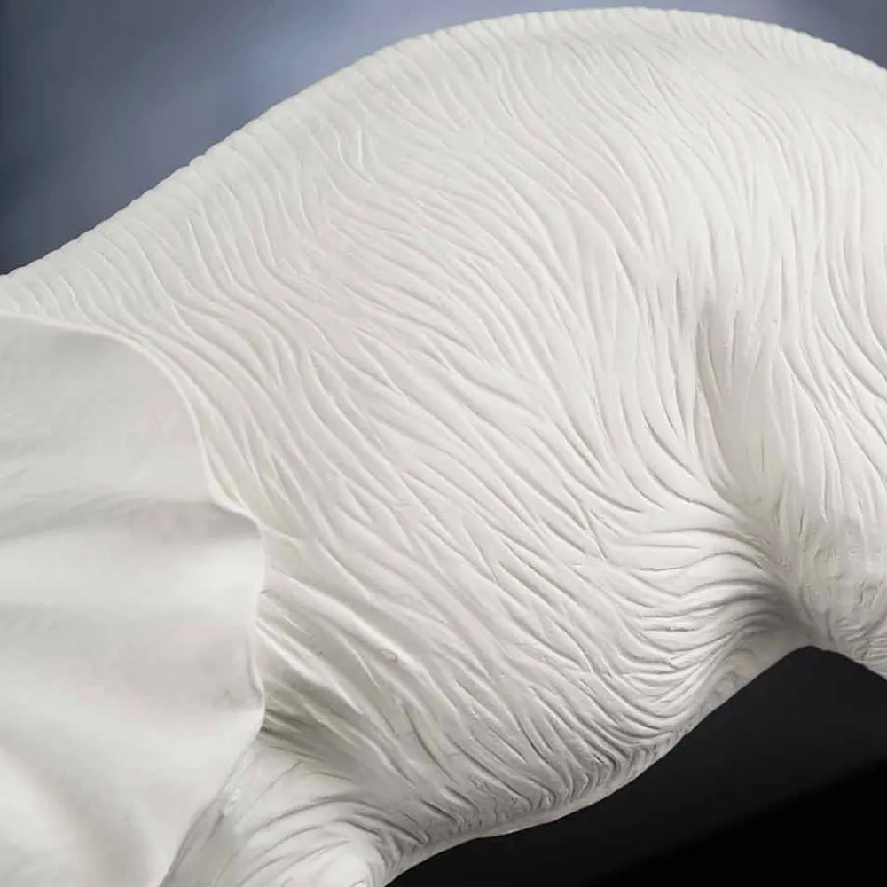 Viadurini Living Deko Artikel Und Wohnaccessoires-Handgefertigtes Keramikornament in Elefantenform Made in Italy - Fante