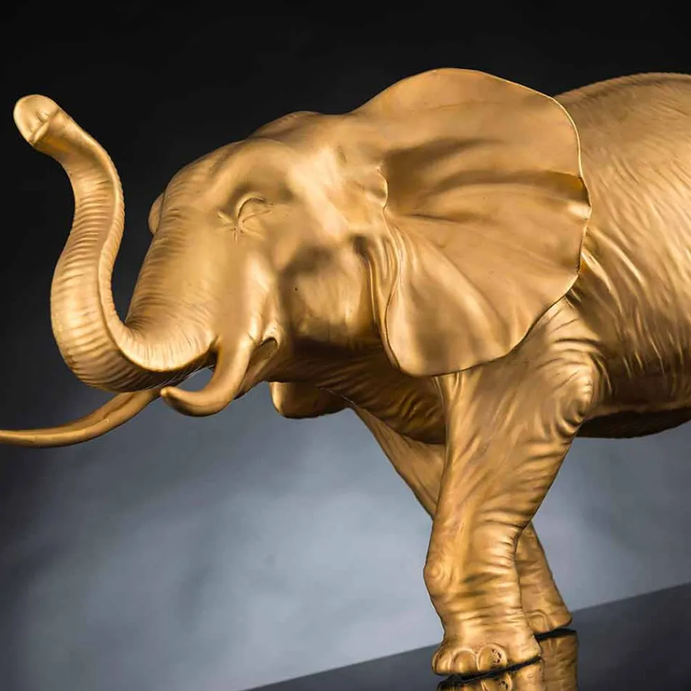 Viadurini Living Deko Artikel Und Wohnaccessoires-Handgefertigtes Keramikornament in Elefantenform Made in Italy - Fante