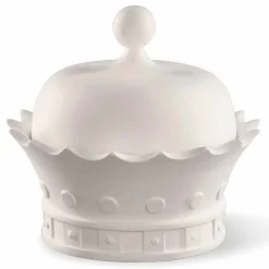 Viadurini Living Deko Artikel Und Wohnaccessoires-Handgefertigtes Keramik-Ornament in Form einer Krone Made in Italy - Kingo