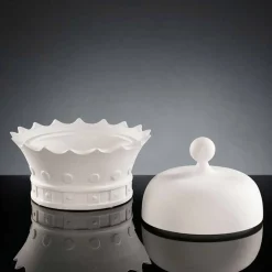 Viadurini Living Deko Artikel Und Wohnaccessoires-Handgefertigtes Keramik-Ornament in Form einer Krone Made in Italy - Kingo
