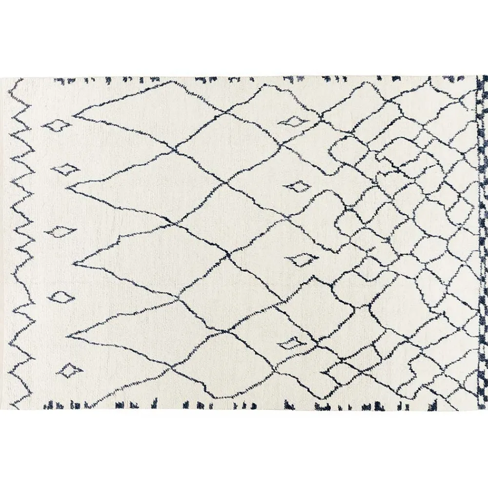 Viadurini Carpets Teppiche-Handgeknüpfter Langflor-Wollteppich in der Türkei - Benedetta