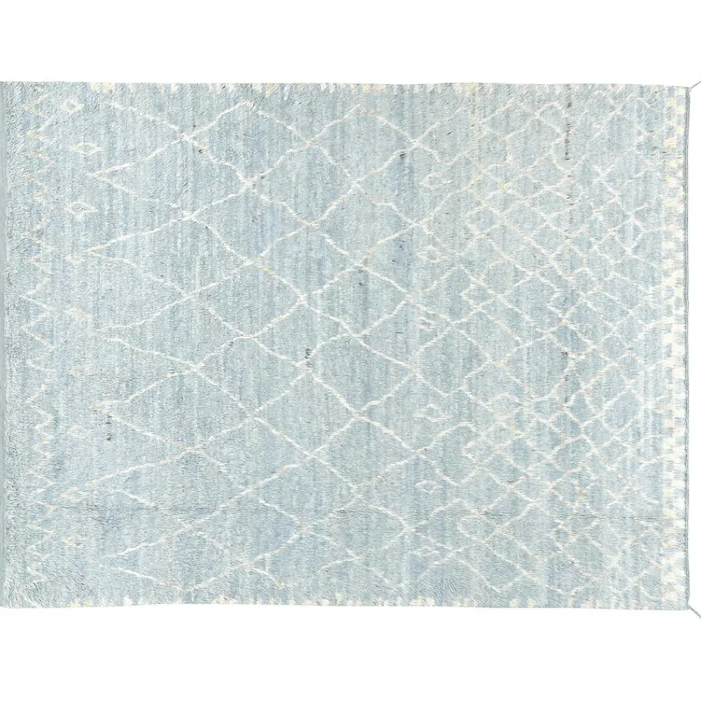 Viadurini Carpets Teppiche-Handgeknüpfter Langflor-Wollteppich in der Türkei - Benedetta