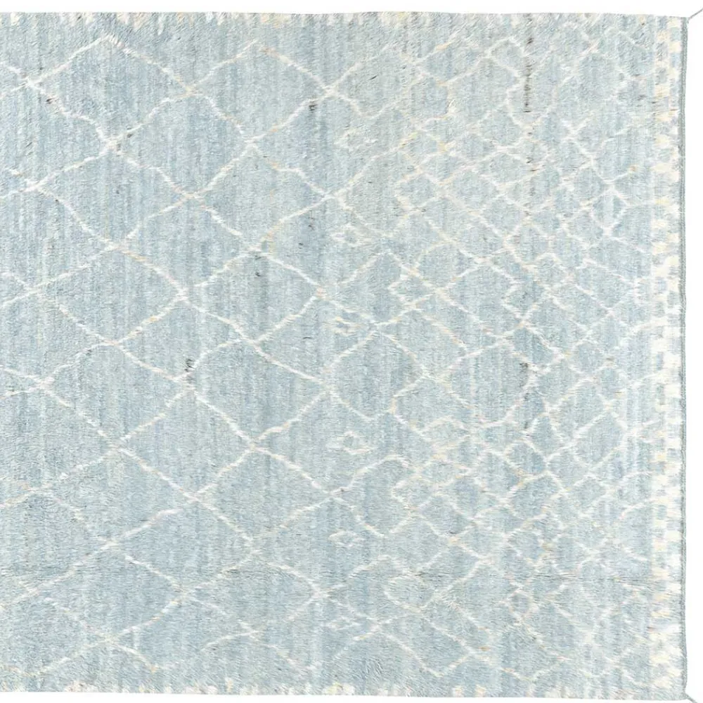 Viadurini Carpets Teppiche-Handgeknüpfter Langflor-Wollteppich in der Türkei - Benedetta