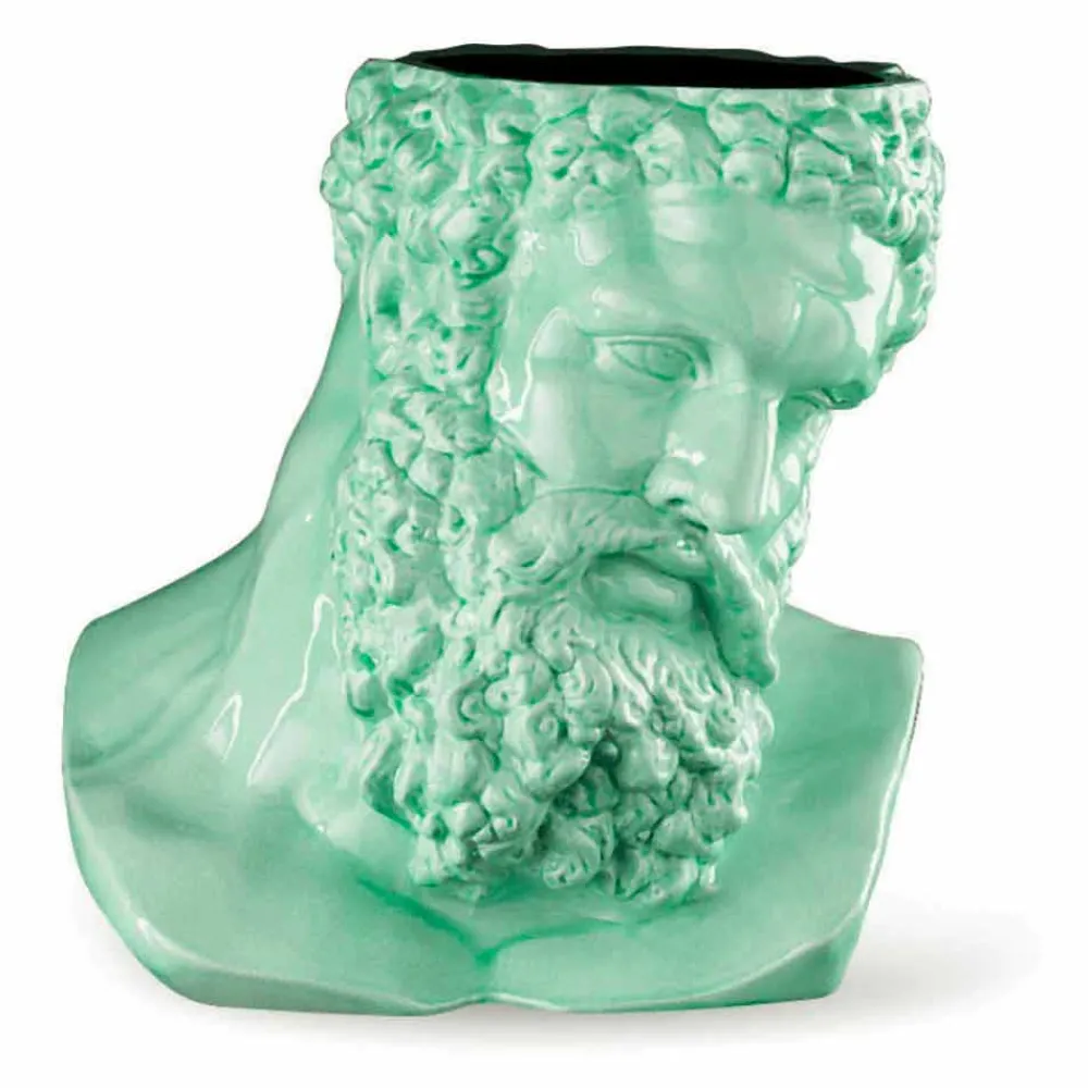 Viadurini Living Deko Vasen-Handgemachte dekorative Vase aus farbiger Keramik Made in Italy - Maciste